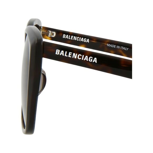 Balenciaga Square-Frame Acetate Sunglasses Brown Womens - Picture 4 of 6